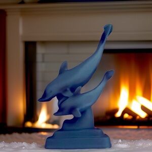 Gaosheng statue in blue.  Beautiful!​